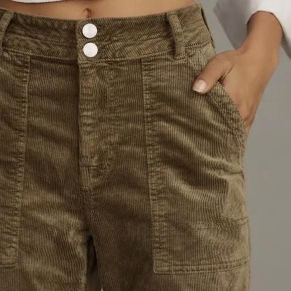 Pilcro The Wanderer Relaxed Leg Corduroy Pants Size 28 - Picture 3 of 7